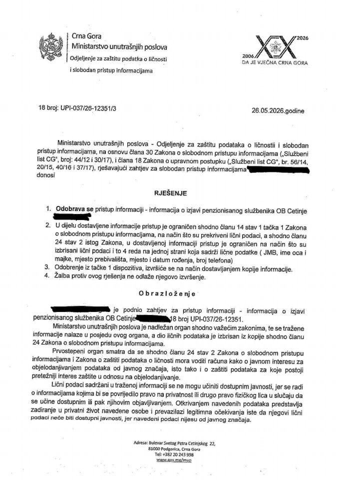 rješenje br. 18-UPI-037/26-12351/3