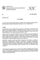 Predlog platforme za radnu posjetu potpredsjednika Vlade za politički sistem, pravosuđe i antikorupciju mr Moma Koprivice, Strazburu, Republika Francuska, 8 - 12. juna 2026. godine