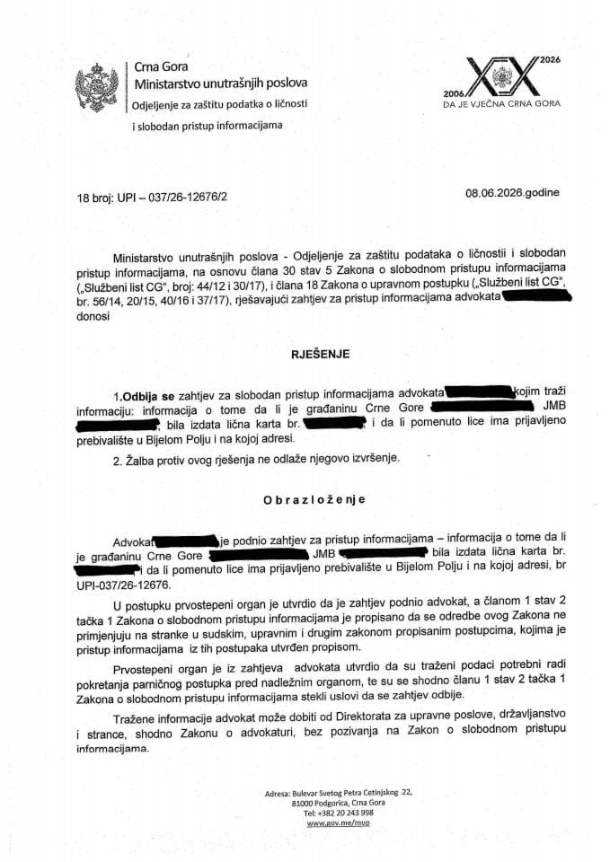 rješenje br. 18-UPI-03726-12676/2