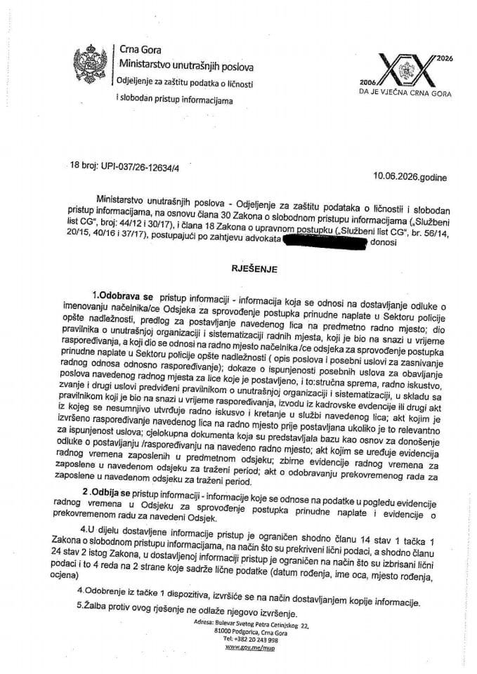 rješenje br. 18-UPI-037/26-12634/4
