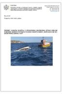 Konačni izvještaj o sprovedenoj sigurnosnoj istrazi ozbiljne pomorske nesreće potonuća plovnog objekta marke „Barracuda 686 WA“ registarske oznake 119-KT