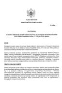 Predlog platforme za učešće ministarke javnih radova Crne Gore Majde Adžović na Transport Investment Summit 2026, Solun, Republika Grčka, 17-18. jun 2026. godine