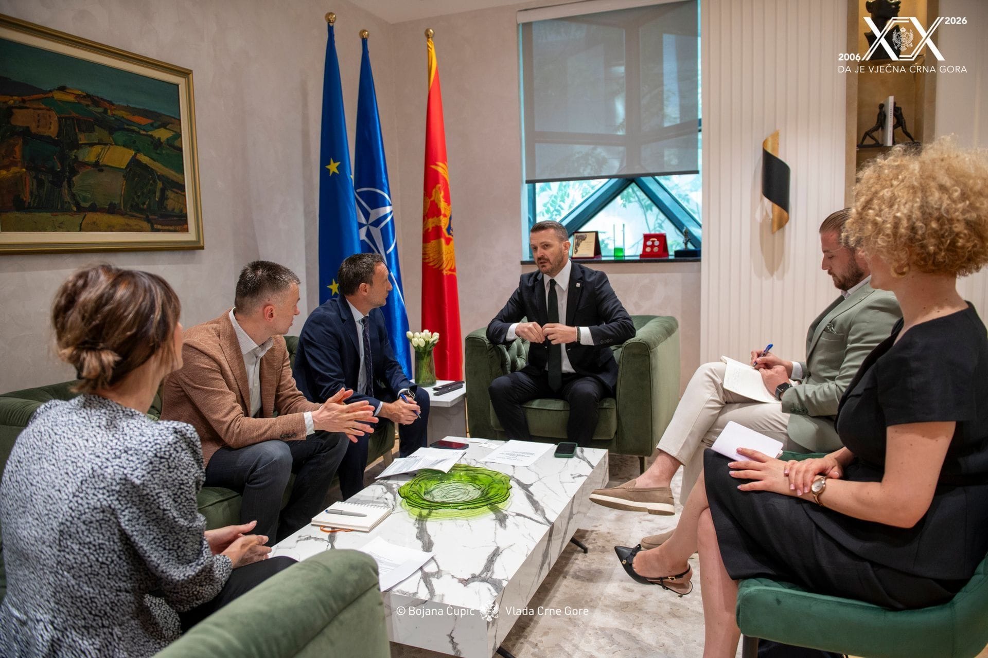 Ministar Dukaj i prsef predstavništva Unicef-a Servadei(2)