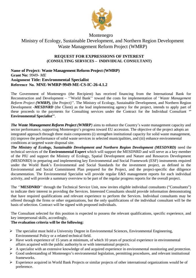 2. Final ReOI Enviromental S WMPR