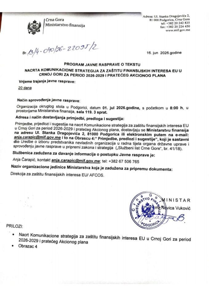 Program javne rasprave