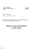 Izmjena 3 Plana javnih nabavki