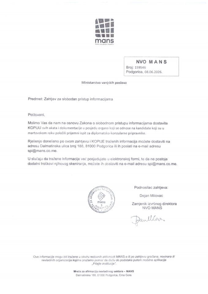 Rješenje UPI broj: 17/1-041/26-52-2