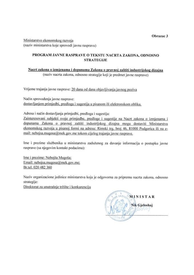 Obrazac 3