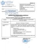 Prijava radova adaptacije - 09-7-26-7991-1 MINISTARSTVO POLJOPRIVREDE, ŠUMARSTVA I VODOPRIVREDE CG