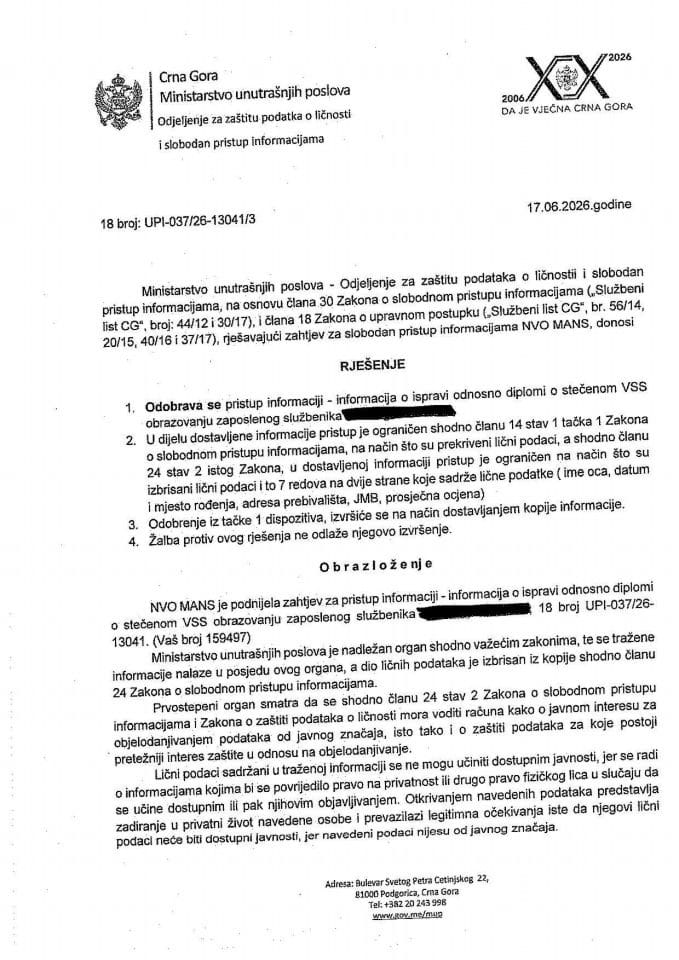 rješenje br. 18-UPI-037/26-13041/3