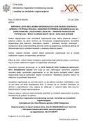 Ispravka liste NVO koje nijesu dostavile urednu i potpunu prijavu/dokumentaciju WORD