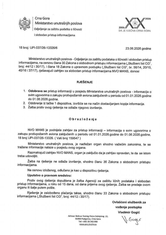rješenje broj 18-UPI-037/26-13326/6