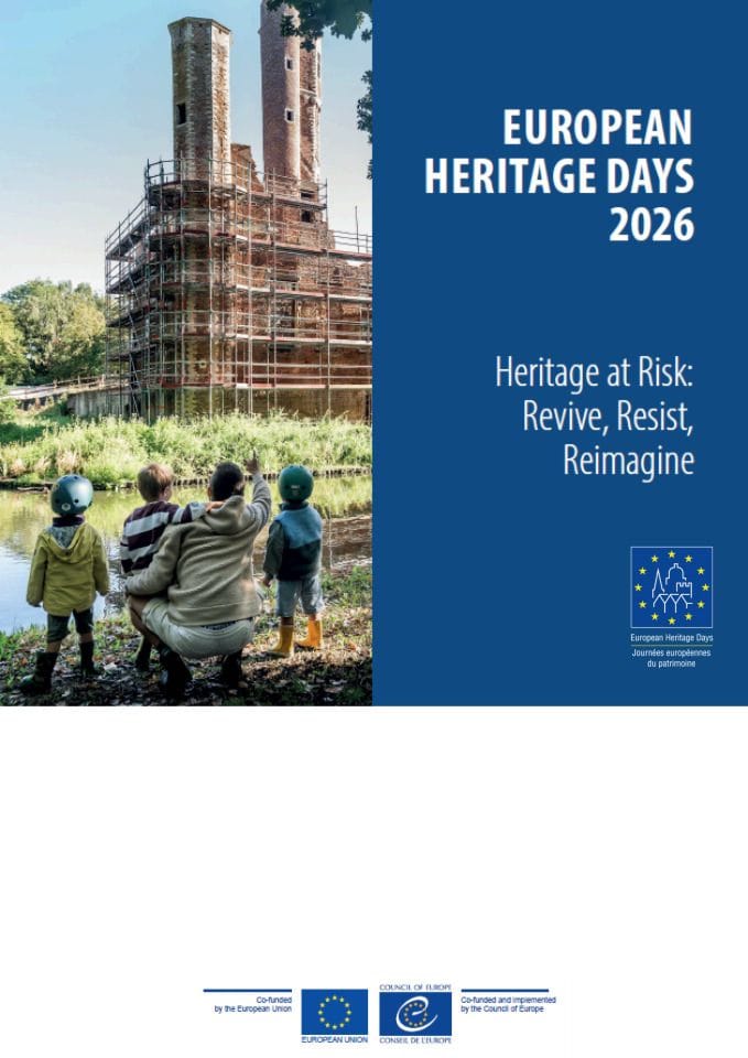 Heritage at Risk European Heritage Days 2026 - poster A4 