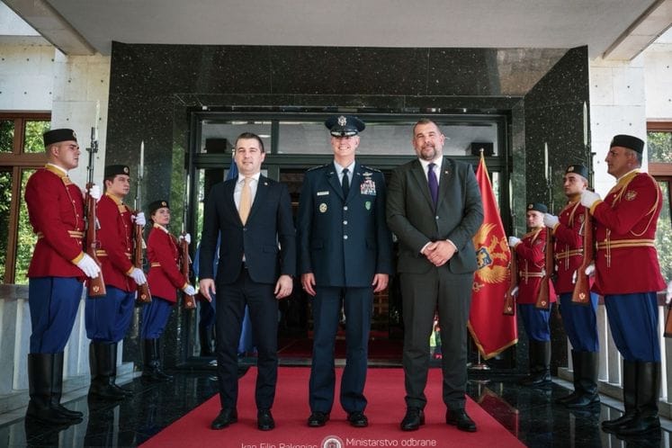 Potpredsjednik Bečić i ministar Krapović