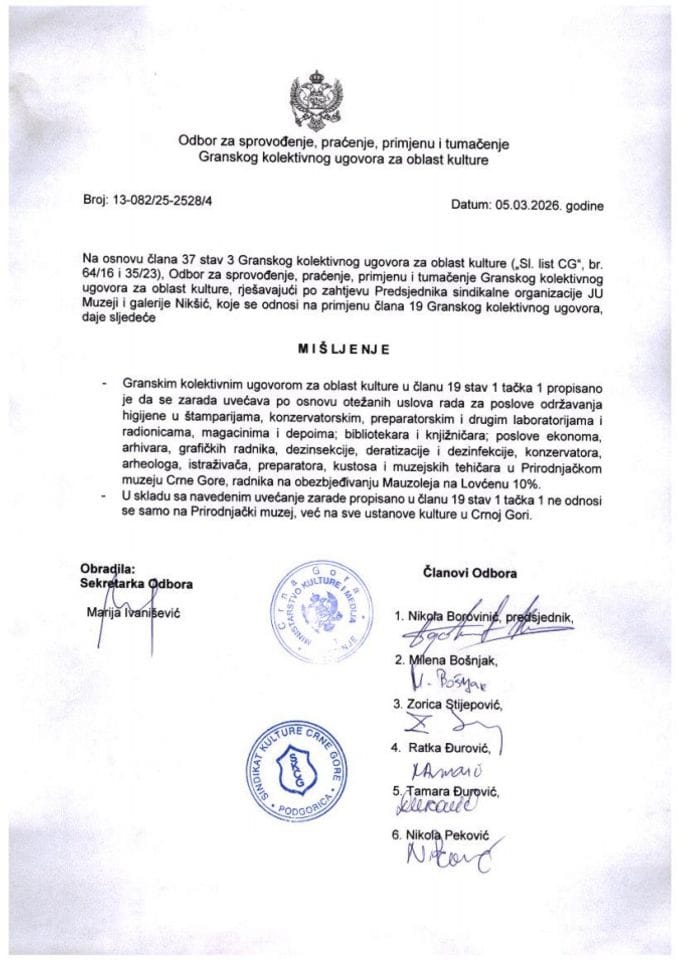 JU Muzeji i galaerije Niksic