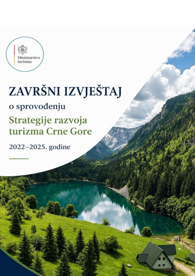 Završni izvještaj o sprovođenju Strategije razvoja turizma Crne Gore 2022-2025. godine