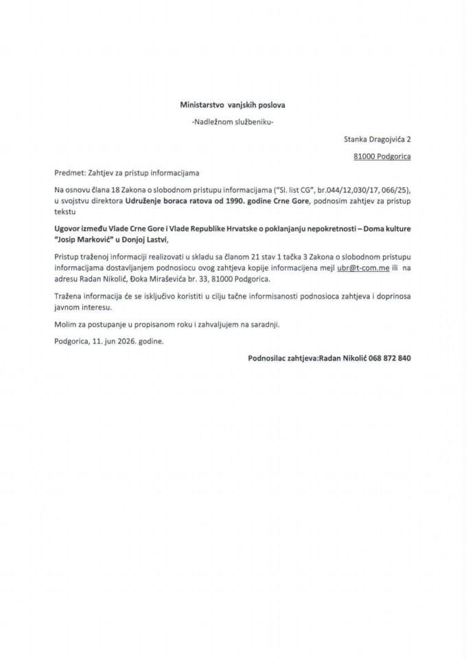 Rješenje UPI broj: 17/1-056/26-56-2