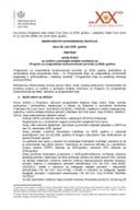 Javni poziv -Program 2026