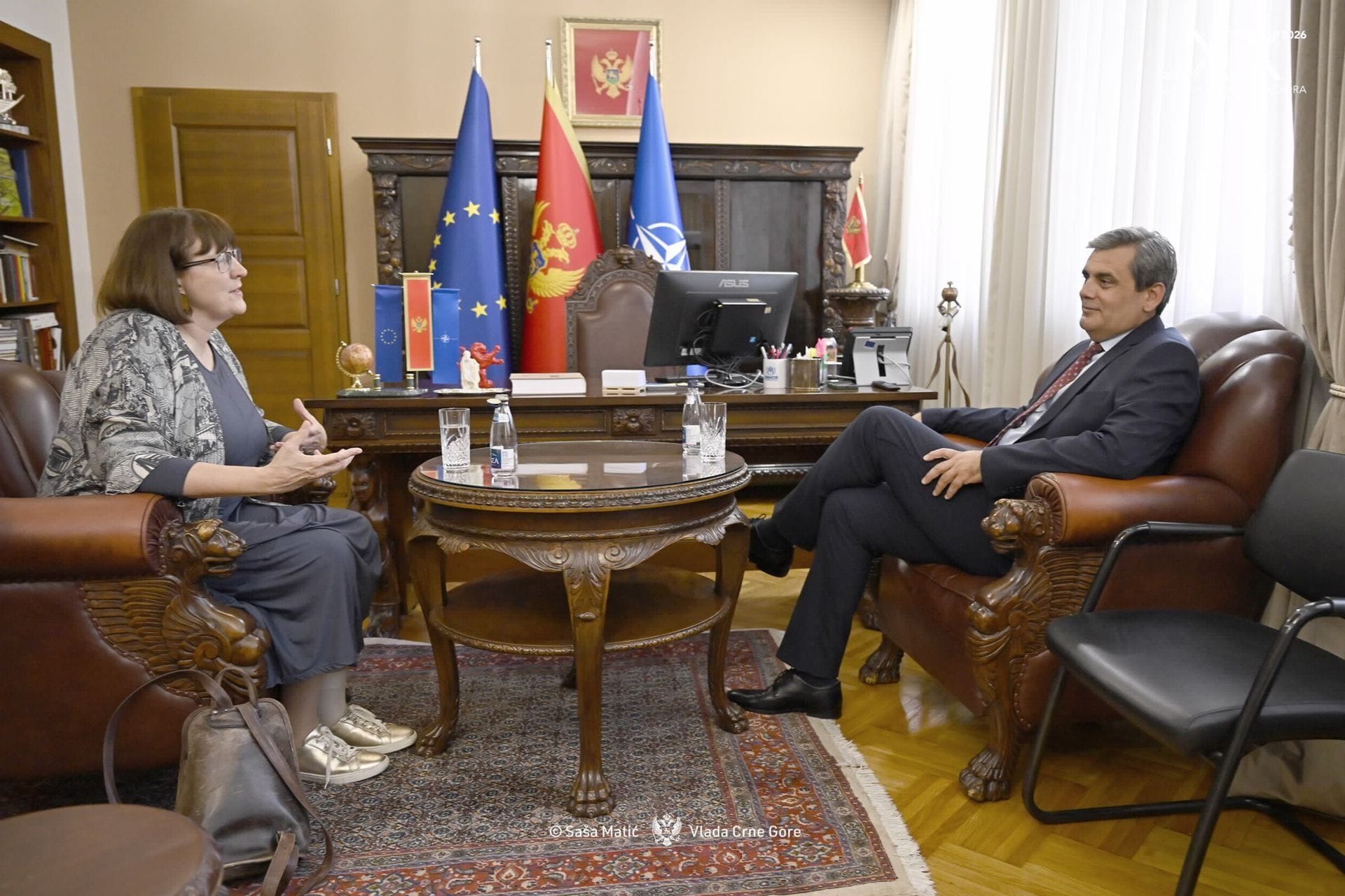 Ibrahimović primio u oproštajnu posjetu ambasadorku Ujedinjenog Kraljevstva Don  Meken; Zahvalnost za predan diplomatski angažman i doprinos jačanju partnerstva  dvije države