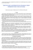 Opšti krizni plan za upravljanje kriznim situacijama u oblasti bezbjednosti hrane i hrane za životinje