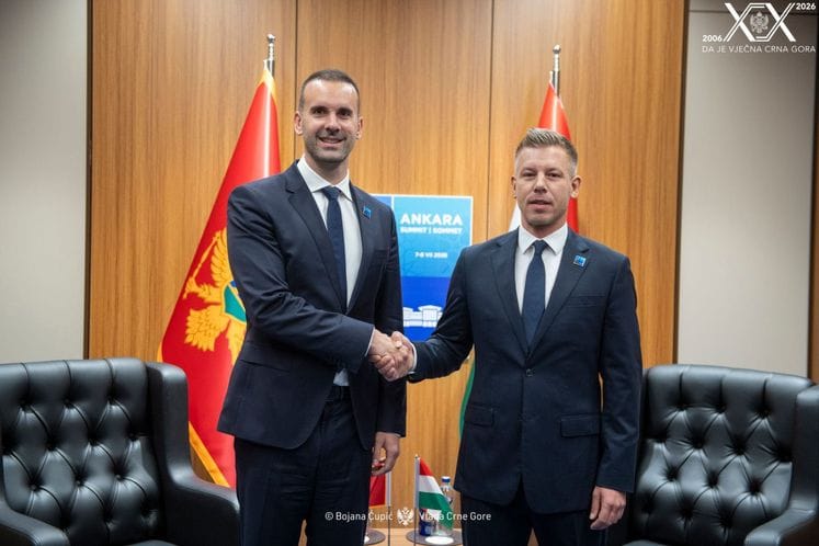 Milojko Spajić - Peter Mađar, predsjednik Vlade Mađarske