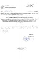 Lista kandidata koji ispunjavaju uslove javnog poziva za zasnivanje radnog odnosa na određeno vrijeme u trajanju od 12 mjeseci u svojstvu pripravnika/ce u Stanici policije Zeta