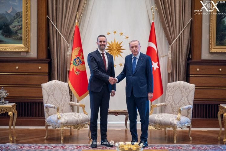 Milojko Spajić - Redžep Taip Erdogan, predsjednik Republike Turske