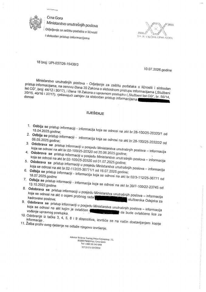 rješenje br. 18-UPI-037/26-15438/3