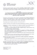 Javni poziv za predlaganje jednog predstavnika nevladinih organizacija - Pravilnik za licenciranje PDF