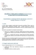 Извјештај о реализацији корака 3.2.2.3 и 3.2.2.4 Плана раста за Западни Балкан
