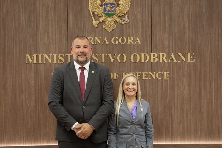 Krapović se zahvalio Marseli na podršci Crnoj Gori i razvoju odbrambene saradnje