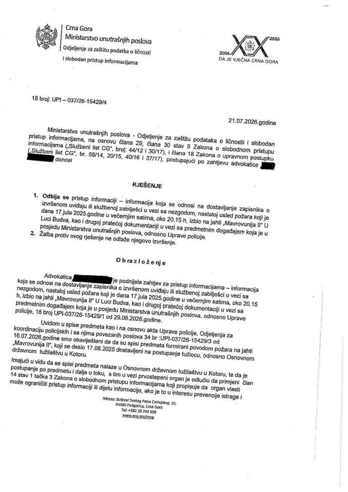 Rješenje broj 18-UPI-037/26-15429/4