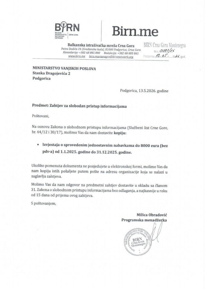 Rješenje UPI broj: 17/1-041/26-75