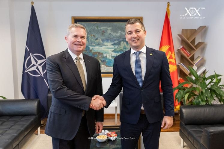 Aleksa Bečić - Skot Brej, pomoćnik generalnog sekretara NATO-a za obavještajno-bezbjednosne poslove