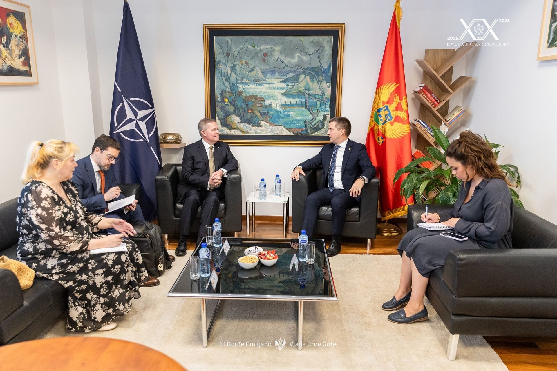 Aleksa Bečić - Skot Brej, pomoćnik generalnog sekretara NATO-a za obavještajno-bezbjednosne poslove