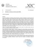 Zahtjev za slobodan pristup informacijama obavjestenje za MANS