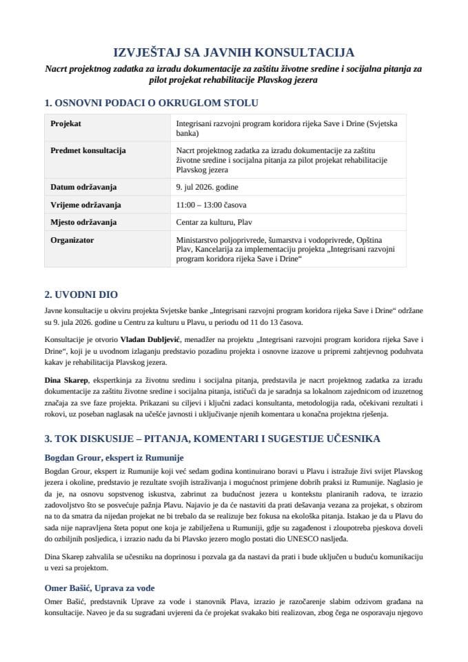 Јавне консултације_Плав_ИЗВЈЕСТАЈ 27.07.2026.