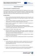 Vacancy Announcement TNA JNKE