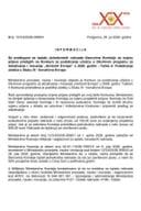 Информација са предлогом за исплату једнократних накнада члановима Комисије за оцјену пријава пристиглих на Конкурс за подстицање учешћа у Оквирном програму за истраживање...