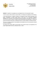 Guidance on acceptable and unacceptable terms for the description of goods