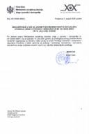 Obavjestenje u vezi sa javnim pozivom - Pravilnik za uslugu smjestaj odraslih i starih lica