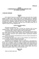 Predlog zakona o obezbjeđivanju zdravstveno ispravne vode za ljudsku upotrebu* s Izvještajem sa javne rasprave