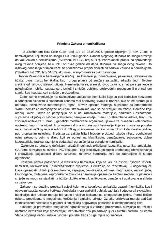 RASPIS ZA ZAKON O HEMIKALIJAMA-FINAL