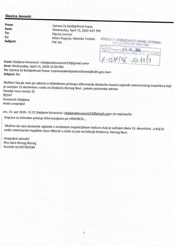 Rješenje 7-037/26-2211/2