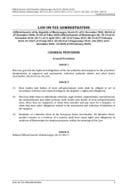 Law on Tax Administration - OGM 160-2025 ENG