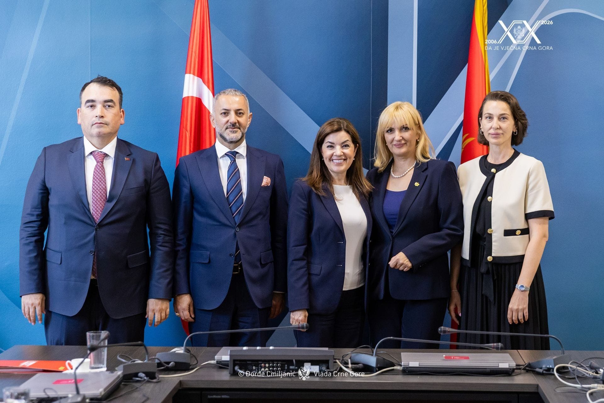 Borovinić Bojović sa delegacijom Turske