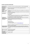 Section 2 RFQ Specific Instructions RFQ 01-26