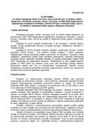 Предлог платформе за учешће делегације Владе Црне Горе, коју предводи проф. др Анђела Јакшић-Стојановић, министарка просвјете, науке и иновација, на PISA 2025 Регионалном објављивању резултата за Централну и Источну Европу и Централну Азију