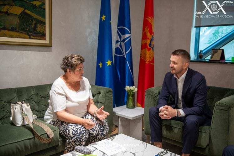 ministar Marash Dukaj - Janina Hrebičkova, ambasadorka Republike Češke ministar Marash Dukaj - Janina Hrebičkova, ambasadorka Republike Češke