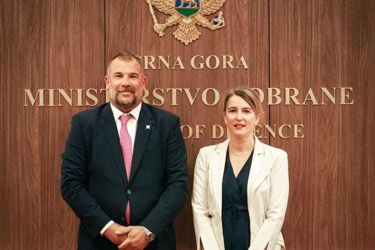 Krapović sa ambasadorkom Francuske o jačanju odbrambene saradnje